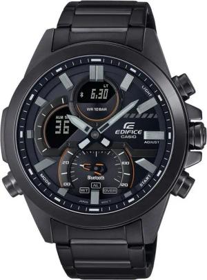 CASIO EDIFICE Smartwatch, Armbanduhr,Herrenuhr,Bluetooth,Stoppfunktion,Weltzeit,Edelstahlarmband