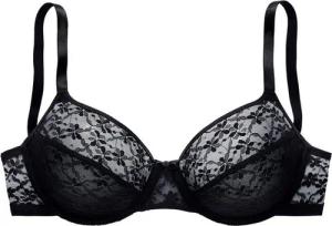 Vivance Bügel-BH aus blumiger Spitze, im hübschen Balconnet-Schnitt, Dessous