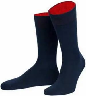 Stilfaser GmbH Basicsocken blau regular fit (1-Paar)