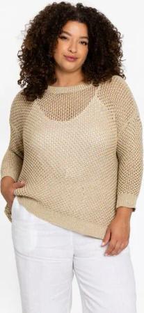 YOEK Longpullover Damen Pullover Große Größen