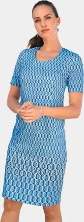 GOLDNER Druckkleid Kurzgröße: