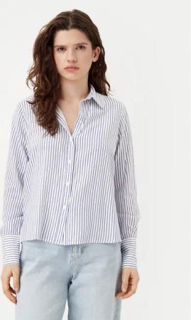 ONLY Hemd Berit 15320243 Blau Regular Fit