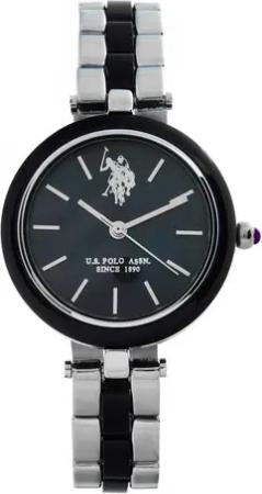 U.S. Polo Assn. Uhr USP8358ST Silberfarben