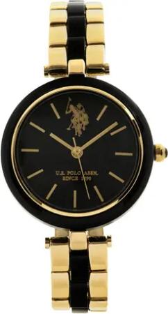 U.S. Polo Assn. Uhr USP8362BK Goldfarben