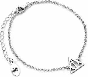 Harry Potter Armband - Deathly Hallows - für Damen - silberfarben - Lizenzierter Fanartikel