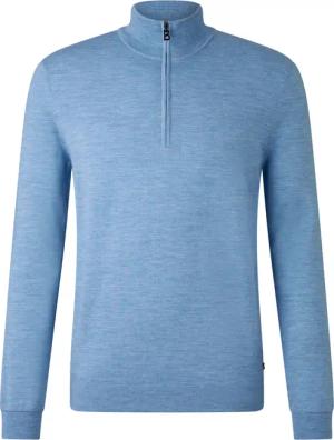 BOGNER Schurwoll-Troyer Ouri für Herren - Hellblau - 3XL