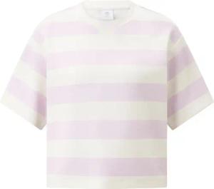 BOGNER Kurzarm-Sweater Stacey für Damen - Flieder/Off-White - 48