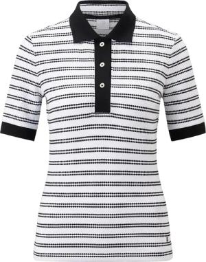 BOGNER Polo-Shirt Wendy für Damen - Schwarz/Weiß - 36