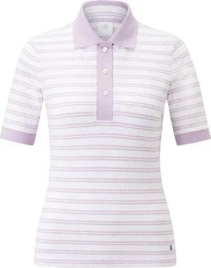 BOGNER Polo-Shirt Wendy für Damen - Flieder/Weiß - 40