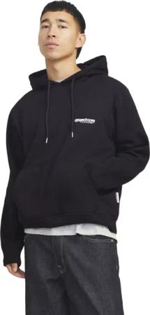 Jack & Jones Herren Hoodie Kapuzenpullover JCOUNION PRINT SWEAT HOOD- Relaxed Fit