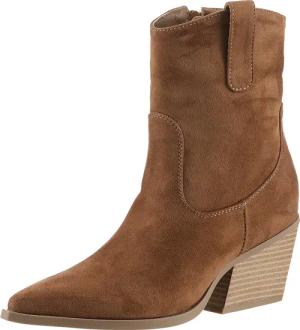 Aniston SHOES Westernstiefelette, Cowboystiefelette, Schlupfboots in schmaler Form - NEUE KOLLEKTION
