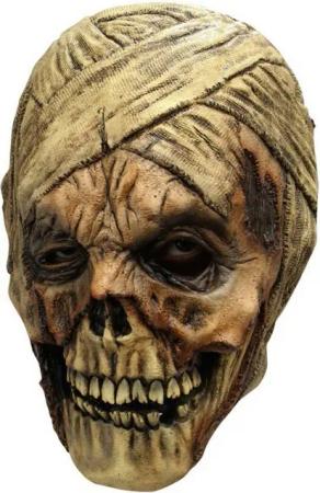 CHAKS Verkleidungsmaske Mumien Maske für Erwachse aus Latex