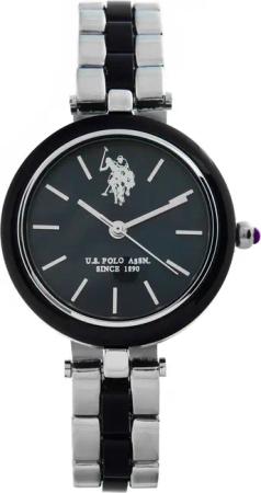 U.S. Polo Assn. Uhr USP8358ST Silberfarben