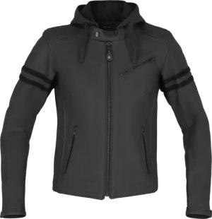 Richa Toulon Damen Lederjacke Black Edition schwarz 48 Damen