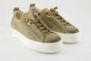 Paul Green Schuhe - 5017 Veloursleder (Grün, Gr. 39)