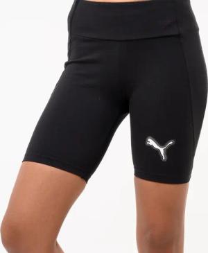 Shorts Radlerhose Damen Baumwolle - schwarz