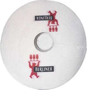 Berliner Bierdeckel Berliner Bier Tropfenfänger Bierdeckel Pilsrosette Schaumfänger 100