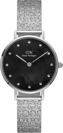 Daniel Wellington DW Uhr Petite Lumine Pressed Piano Silver 28mm