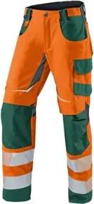Sommerhose REFLECTIQ PSA 2 warnorange/moosgrün Form 2407 Größe 30K