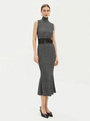 NORMA KAMALI Kleid für den Alltag KK3243PLA63665 Grau Slim Fit