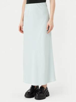 Pieces Midirock Franan 17116541 Himmelblau Regular Fit