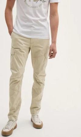 TOM TAILOR Denim Chinohose Regular Tapered Cargo Hose
