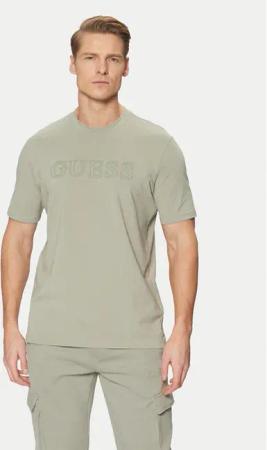 Guess T-Shirt Z2YI11 J1314 Grün Regular Fit