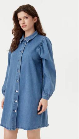 ONLY Jeanskleid Alma 15345570 Blau Regular Fit
