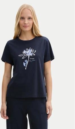 Tom Tailor T-Shirt 1045534 Dunkelblau Regular Fit