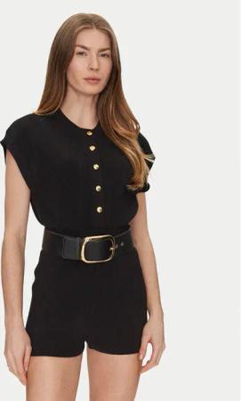 Elisabetta Franchi Jumpsuit KT-55S-51E2-V450 Schwarz Regular Fit
