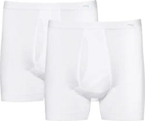 Mey Langer Boxer "SERIE NOBLESSE", (2er-Pack), Aufgesetzter Webbund, super soft