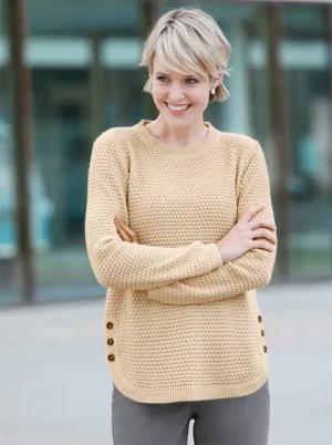 Classic Basics Strickpullover "Langarm-Pullover"