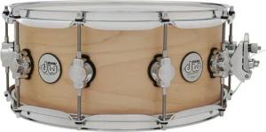DW Snare Drum, Schlagzeuge, Snare Drums, Design Snare 14"x6" Natural Satin - Snare Drum