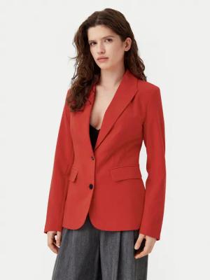 ONLY Sakko Raven 15338389 Rot Slim Fit