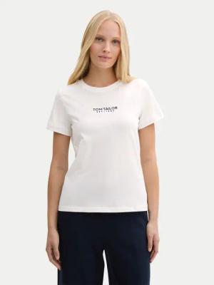 Tom Tailor T-Shirt 1045543 Weiß Regular Fit