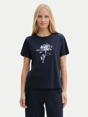 Tom Tailor T-Shirt 1045534 Dunkelblau Regular Fit