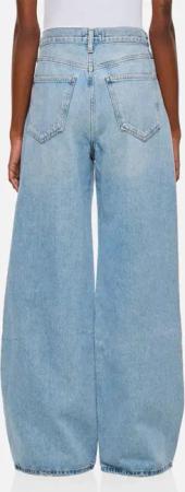 Agolde - Dame Jean No Cuff In Conflict - Größe 27 - blau