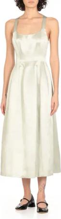 Philosophy Di Lorenzo Serafini - Green Satin Dress - Größe 42 - grün