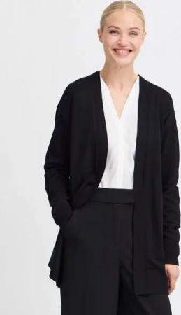 b.young Strickjacke BYMMMORLA LONG CARDIGAN - Komfortable Strickjacke