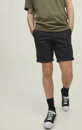 Jack & Jones Chinoshorts Herren Shorts Mid Waist Chino Midi Bermuda Pants JPSTBOWIE JJSHORTS SOLID SN