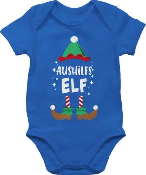 Shirtracer Shirtbody Weihnachten Aushilfs-Elf I Weihnachtself I Weihnachts Elf I Christmas Weihnachten Kleidung Baby