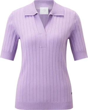 BOGNER Strick-Polo-Shirt June für Damen - Flieder - 44