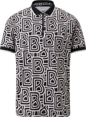 BOGNER SPORT Funktions-Polo-Shirt Valentin für Herren - Schwarz/Off-White - M