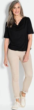 Shirt - schwarz - Gr. 20 von Goldner Fashion