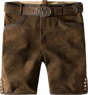 Trachtenlederhose Fred (havanna gespeckt, Gr. 54) von Stockerpoint Classics für Herren, Lederhosen, 100% Echtleder