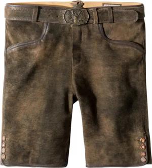 Trachtenlederhose Fred (bison gespeckt, Gr. 54) von Stockerpoint Classics für Herren, Lederhosen, 100% Echtleder