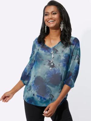 Druckbluse