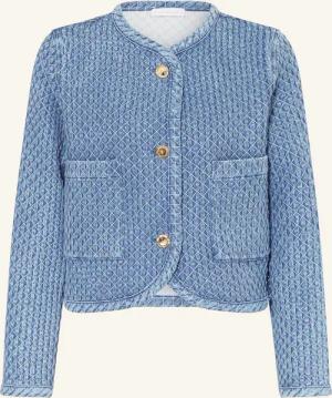 Rich & Royal Kastenjacke mit Glanzgarn