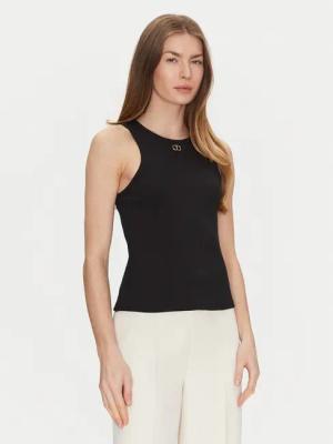 TWINSET Top 251TP2550 Schwarz Slim Fit