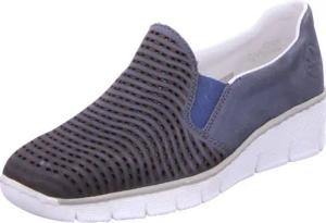 Rieker blau regular fit Sneaker (keine Angabe, 1-tlg., keine Angabe)